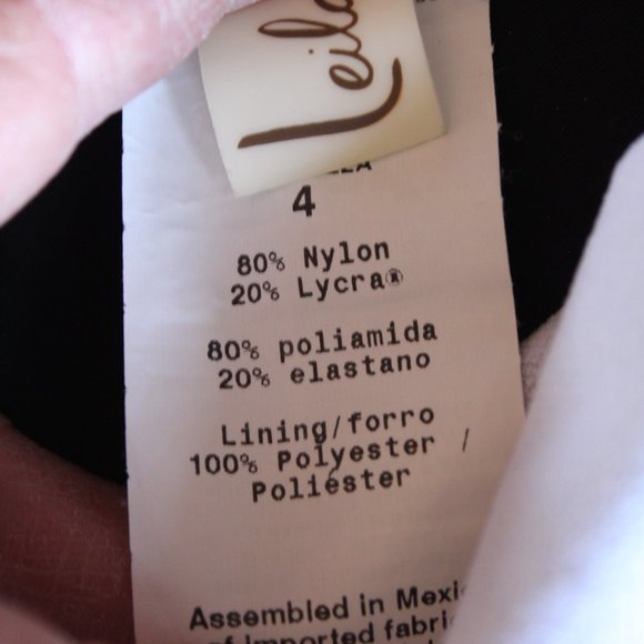 Leilani Women's Black/Pink Bikini Set ~4~ - Picture 4 of 9